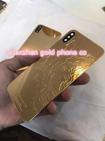 for iphone x 8mu real gold plated housing with metal frame battery door replacement full set with lion leopard design
for iphone x 8mu real gold plated housing with metal frame battery door replacement full set with lion leopard design