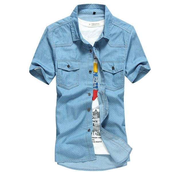 men summer denim jacket sales pure cowboy solid color shirt men's shirts short sleeve washed half sleeve men shirt, White;black
men summer denim jacket sales pure cowboy solid color shirt men's shirts short sleeve washed half sleeve men shirt, White;black