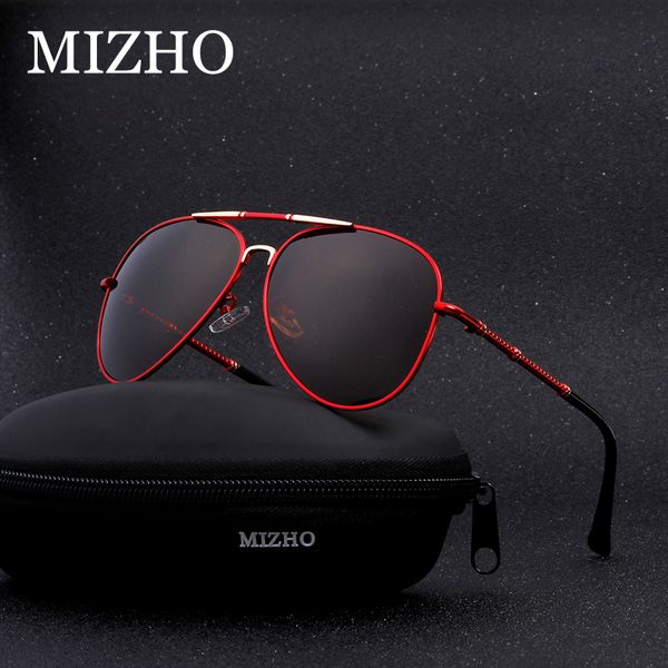mizho brand anti-reflective visual protection women sunglasses for men polarized aviation 25g light luxury gafas de sol pilot, White;black
mizho brand anti-reflective visual protection women sunglasses for men polarized aviation 25g light luxury gafas de sol pilot, White;black