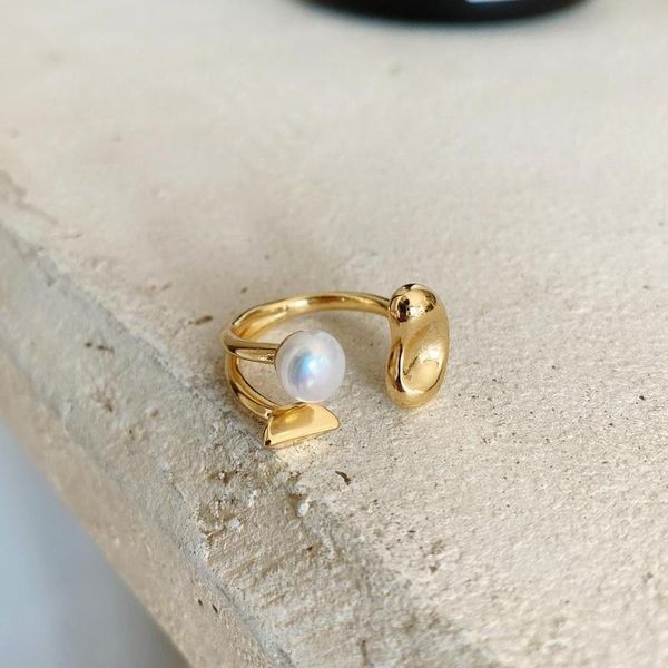 cluster rings fashion 100%925 sterling silver ladies' party ring white pearl baroque fresh water original design handmade, Golden;silver
cluster rings fashion 100%925 sterling silver ladies' party ring white pearl baroque fresh water original design handmade, Golden;silver