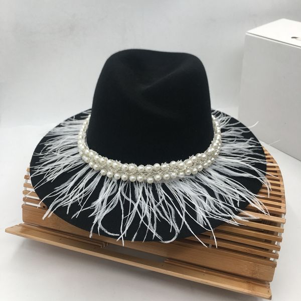 fedora panama french small black hat female celebrities pearl tassel jazz cap wool. party elegant temperament joker hat, Blue;gray
fedora panama french small black hat female celebrities pearl tassel jazz cap wool. party elegant temperament joker hat, Blue;gray