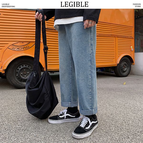 men's jeans legible straight casual mens 2021 korean collage hip hop woman couple loose denim pants men clothing, Blue
men's jeans legible straight casual mens 2021 korean collage hip hop woman couple loose denim pants men clothing, Blue