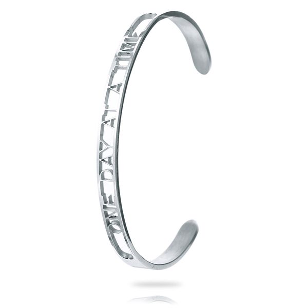 mylongingcharm hollow letter adjustable stainless steel bracelet one day at a time popular women's party accessories m0242, Black
mylongingcharm hollow letter adjustable stainless steel bracelet one day at a time popular women's party accessories m0242, Black