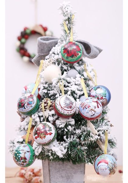 2018 christmas candy box wedding decoration iron candy box with rope santa snowman ball candy case round tinplate gift box party favor
2018 christmas candy box wedding decoration iron candy box with rope santa snowman ball candy case round tinplate gift box party favor