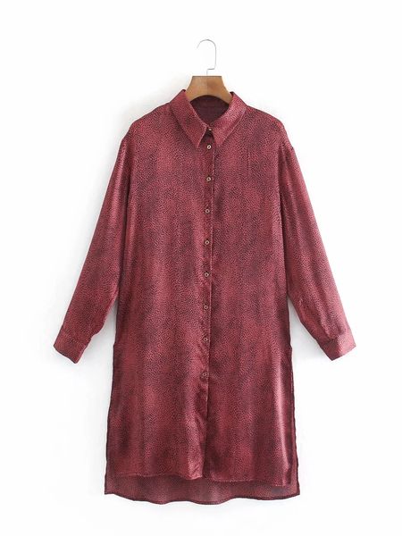 2020 red long sleeve women blouses shirts autumn the new fall women's loose animal print blouses, White
2020 red long sleeve women blouses shirts autumn the new fall women's loose animal print blouses, White