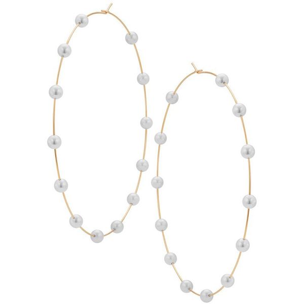 korean big circle round large hoops earrings for women metal pearl gold silver color girls statement ear ring wedding jewelry, Golden;silver
korean big circle round large hoops earrings for women metal pearl gold silver color girls statement ear ring wedding jewelry, Golden;silver