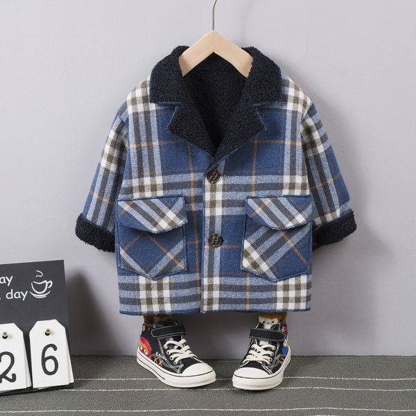 a generation of fat winter korean-style childrenswear new style windbreaker children plaid suit long sleeve duffle coat boy's co, Blue;gray
a generation of fat winter korean-style childrenswear new style windbreaker children plaid suit long sleeve duffle coat boy's co, Blue;gray