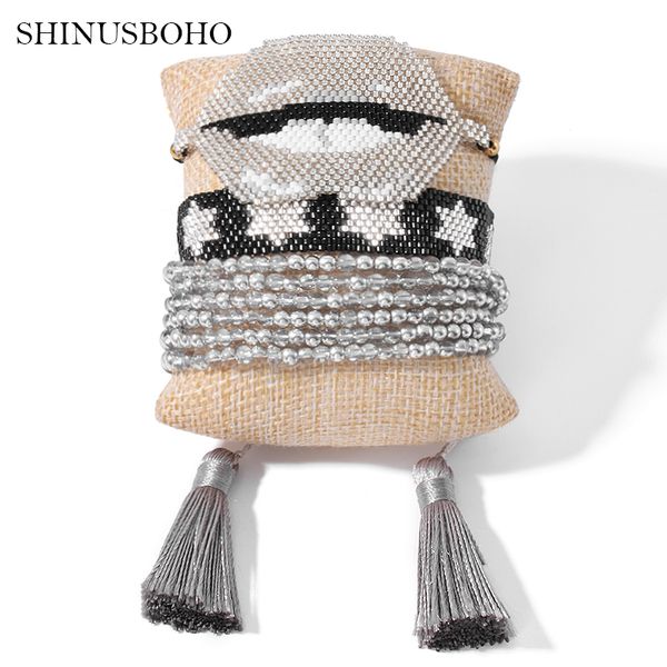 charm bracelets mexico bite lips beaded miyuki bracelet turkish jewelry men white star pulseras mujer moda 2021 women insta armband, Golden;silver
charm bracelets mexico bite lips beaded miyuki bracelet turkish jewelry men white star pulseras mujer moda 2021 women insta armband, Golden;silver
