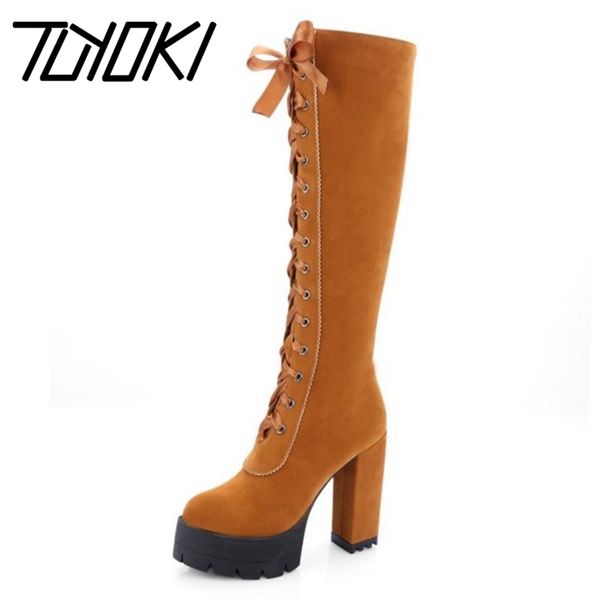 boots tuyoki women high heels gladiator winter platform warm fur shoes knee thick size 34-43, Black
boots tuyoki women high heels gladiator winter platform warm fur shoes knee thick size 34-43, Black