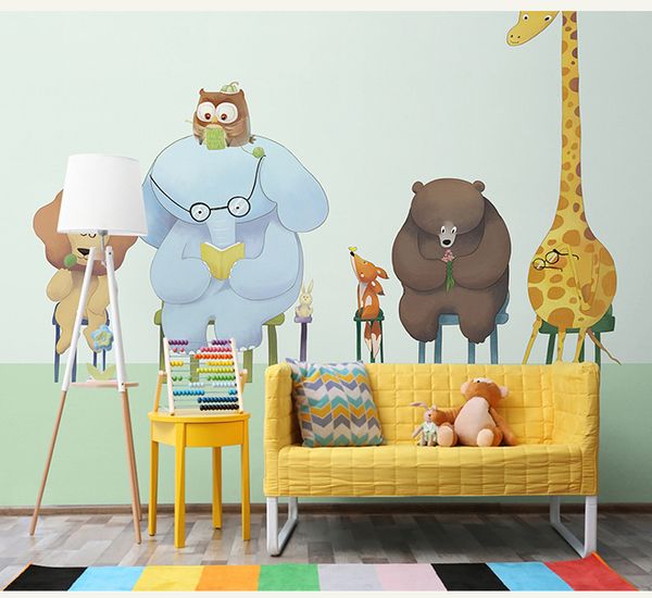 wallpapers bacaz original lion/elephant/bear/giraffe animal family 3d cartoon wallpaper for child baby room kindergarten sticker
wallpapers bacaz original lion/elephant/bear/giraffe animal family 3d cartoon wallpaper for child baby room kindergarten sticker