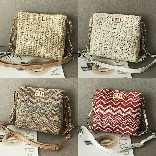 women crossbody shoulder bag knitted straw messenger satchel handbag bucket bag travel casual female messenger
women crossbody shoulder bag knitted straw messenger satchel handbag bucket bag travel casual female messenger