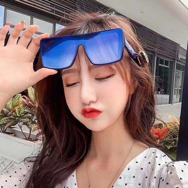2020 big frame square protective glasses big face thin european and american trend sunglasses female one lens frame sunglasses, White;black
2020 big frame square protective glasses big face thin european and american trend sunglasses female one lens frame sunglasses, White;black