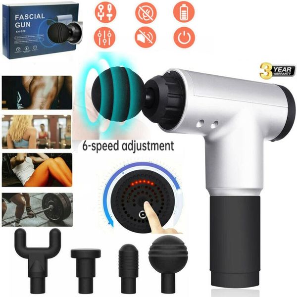 adjustable tissue massage gun electric frequency vibration massager muscle body relaxation massager with 4 heads electric massagers
adjustable tissue massage gun electric frequency vibration massager muscle body relaxation massager with 4 heads electric massagers