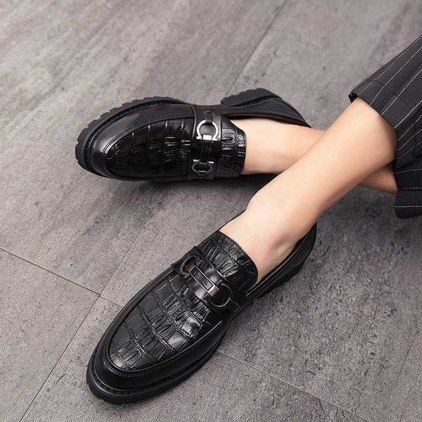 leather men oxford shoes square toe men's formal dress shoes with double buckle male wedding, Black
leather men oxford shoes square toe men's formal dress shoes with double buckle male wedding, Black