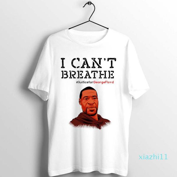 Hot Sale Unisex Men Women T Shirt Justice for George I Can t Breathe Artwork Printed Tee basic white cotton clothing for summer
Hot Sale Unisex Men Women T Shirt Justice for George I Can t Breathe Artwork Printed Tee basic white cotton clothing for summer