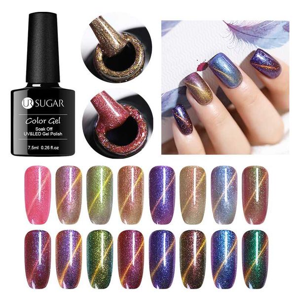 ur sugar cat eye magnetic gel 3d glitter sparkly chameleon 7.5ml soak off nail art uv gel polish varnish varnish, Red;pink
ur sugar cat eye magnetic gel 3d glitter sparkly chameleon 7.5ml soak off nail art uv gel polish varnish varnish, Red;pink
