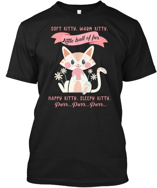 men t shirt soft kitty warm kitty cat lover t shirt women t-shirt