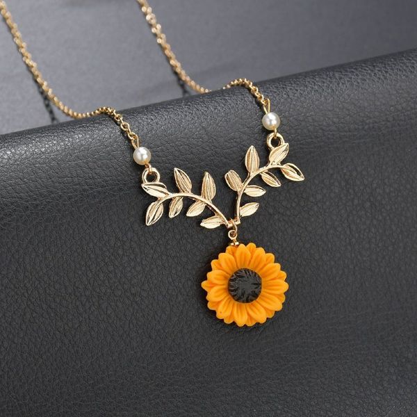korean personality necklace pearl sun flower feminine fashion sunflower pendant, Silver
korean personality necklace pearl sun flower feminine fashion sunflower pendant, Silver