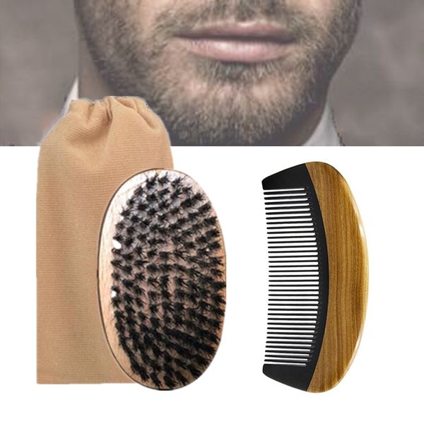 New 3in1 Boar Bristle Brush & Horn Wood Pocket Comb Cotton Bag Set Travel Carry Makeup Fashion Hair Care Styling Tool Men Beard Grooming
New 3in1 Boar Bristle Brush & Horn Wood Pocket Comb Cotton Bag Set Travel Carry Makeup Fashion Hair Care Styling Tool Men Beard Grooming