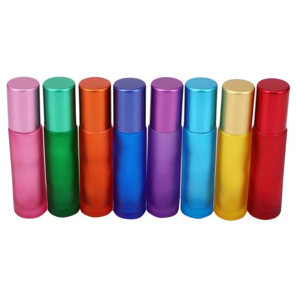 8pcs empty roll-on bottle glass steel beads cosmetic bottle subpacking small storage for daily use (10ml
8pcs empty roll-on bottle glass steel beads cosmetic bottle subpacking small storage for daily use (10ml