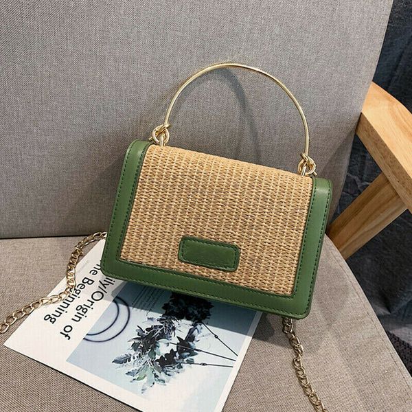 women bohemia straw bag woven rattan handbag casual chain shoulder crossbody summer beach bags tote purse fashion
women bohemia straw bag woven rattan handbag casual chain shoulder crossbody summer beach bags tote purse fashion