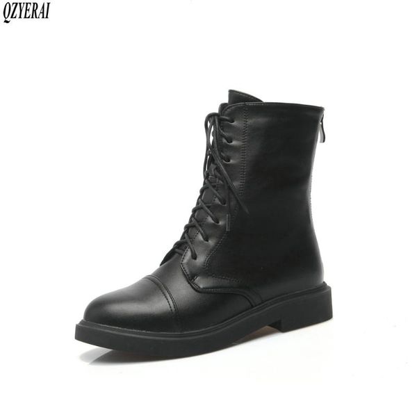 qzyerai new winter ankle women boots motorcycle boots female to keep warm snow women shoes size 34-43, Black
qzyerai new winter ankle women boots motorcycle boots female to keep warm snow women shoes size 34-43, Black