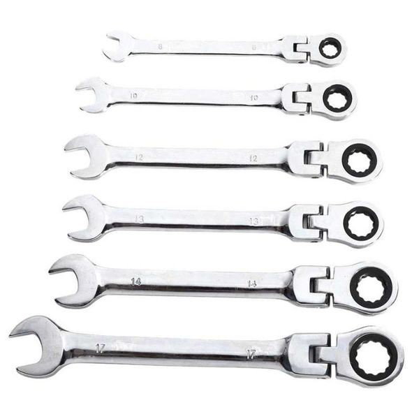 overseas 6pcs flexible ratchet action wrench spanner nut tool head ratchet metric spanner open end and ring wrenches tool
overseas 6pcs flexible ratchet action wrench spanner nut tool head ratchet metric spanner open end and ring wrenches tool