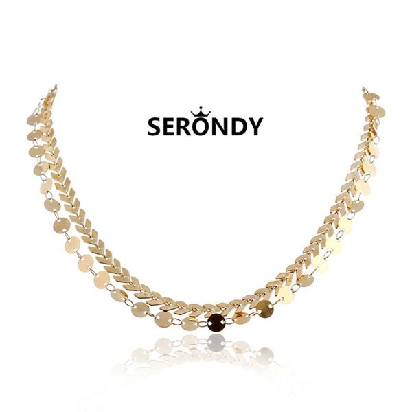 alloy double scales punk chains choker necklace for women jewelry collares friends chain on the neck gift aesthetics xl10108, Golden;silver
alloy double scales punk chains choker necklace for women jewelry collares friends chain on the neck gift aesthetics xl10108, Golden;silver