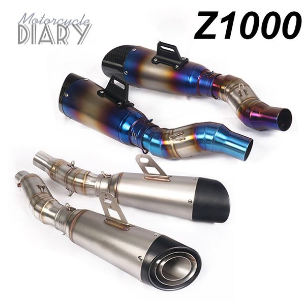 for z1000 z 1000 2007-2009 2010-2020 years 51mm ar sc ak slip-on middle link pipe escape moto motorcycle exhaust racing
for z1000 z 1000 2007-2009 2010-2020 years 51mm ar sc ak slip-on middle link pipe escape moto motorcycle exhaust racing