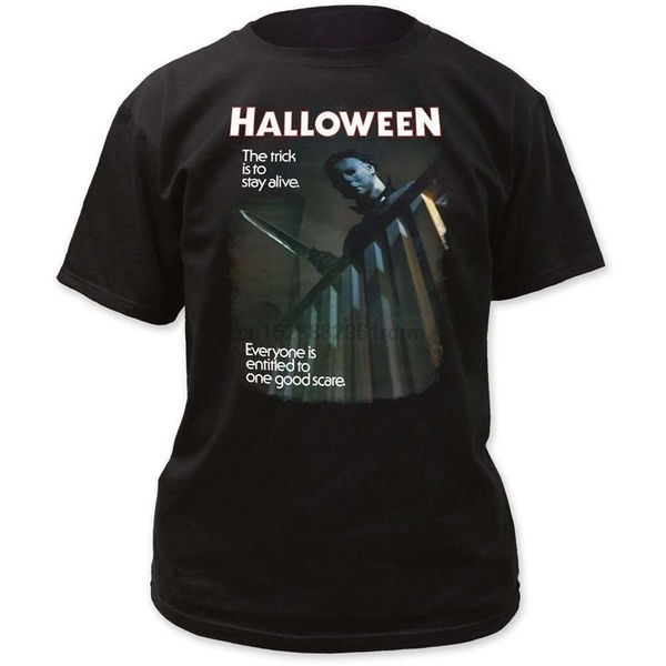 harajuku new halloween michael myers stay alive one scare horror movie poster t-shirt novelty short sleeve tee clothes
harajuku new halloween michael myers stay alive one scare horror movie poster t-shirt novelty short sleeve tee clothes
