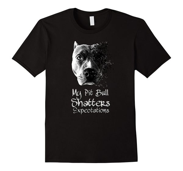 2019 fashion 100% cotton my pit bull shatters expectations b&w designer t-shirt tee shirt
2019 fashion 100% cotton my pit bull shatters expectations b&w designer t-shirt tee shirt
