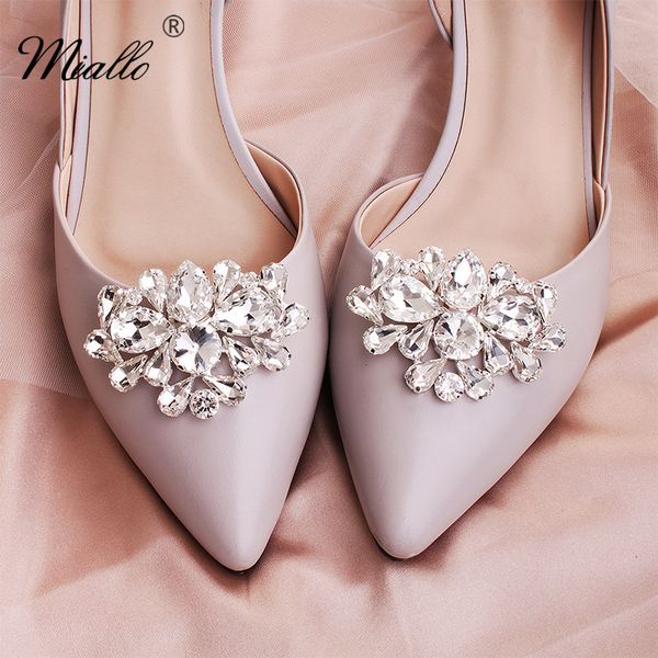 miallo classic women shoe buckle big water drop austrian crystal bridal shoe accessories jewelry wedding clips for bride, Golden;silver
miallo classic women shoe buckle big water drop austrian crystal bridal shoe accessories jewelry wedding clips for bride, Golden;silver