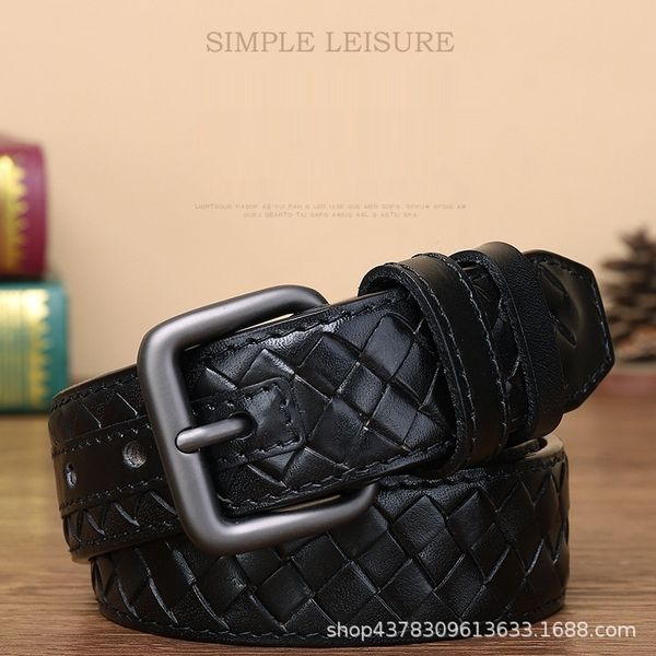men's youth genuine leather knitted pin beltmen's beltbuckle belt first layer cowhide handmade couple style all-match belt 7vfcs, Black;brown
men's youth genuine leather knitted pin beltmen's beltbuckle belt first layer cowhide handmade couple style all-match belt 7vfcs, Black;brown
