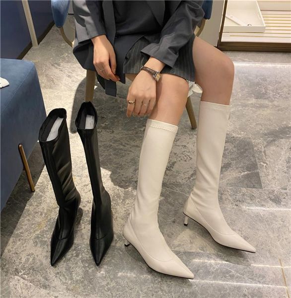 pointy boot women's rubber boots thigh high heels high boots-women fashion womens shoes 2020 booties ladies, Black
pointy boot women's rubber boots thigh high heels high boots-women fashion womens shoes 2020 booties ladies, Black