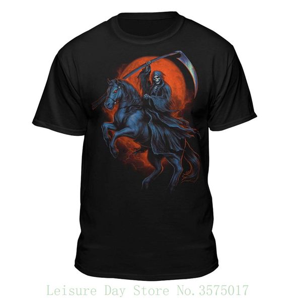 grim reaper horse death rider scythe men skull t-shirt 100% cotton short sleeve summer t-shirt
grim reaper horse death rider scythe men skull t-shirt 100% cotton short sleeve summer t-shirt