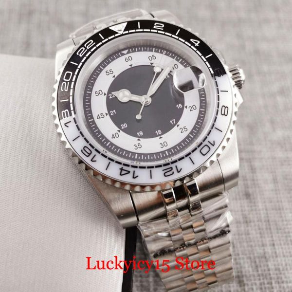 wristwatches bliger brand black automatic men watch sapphire glass miyota movement 40mm jubilee band date window, Slivery;brown
wristwatches bliger brand black automatic men watch sapphire glass miyota movement 40mm jubilee band date window, Slivery;brown
