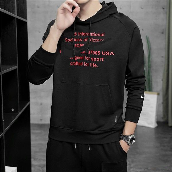 Fashion men women hooded Sweatshirts popular soprt style design Hoodie for autumn winter with letters print Color Black Red size M-3XL
Fashion men women hooded Sweatshirts popular soprt style design Hoodie for autumn winter with letters print Color Black Red size M-3XL