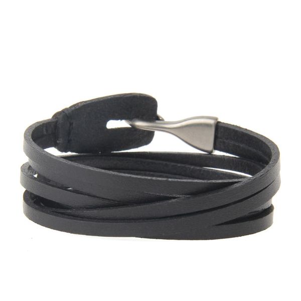 pu leather bracelet multiple layers with hook simple vintage classic design, Golden;silver
pu leather bracelet multiple layers with hook simple vintage classic design, Golden;silver