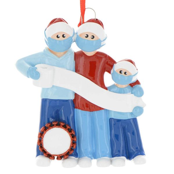 2020 Cute Quarantine Christmas Decoration Kids Birthdays Party Gift Personalized Family Of 4 Ornament Pandemic with Face Masks FY4277
2020 Cute Quarantine Christmas Decoration Kids Birthdays Party Gift Personalized Family Of 4 Ornament Pandemic with Face Masks FY4277