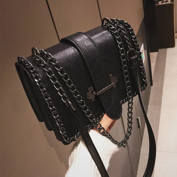 fashion women antioxidant hardware chain bag flip cover bag retro small square leather crossbody shoulder
fashion women antioxidant hardware chain bag flip cover bag retro small square leather crossbody shoulder