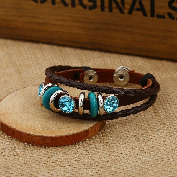 korean retro personality red blue bracelets handmade jewelry leather braided hand rope ethnic bracelet for women fashion jewelry, Golden;silver
korean retro personality red blue bracelets handmade jewelry leather braided hand rope ethnic bracelet for women fashion jewelry, Golden;silver