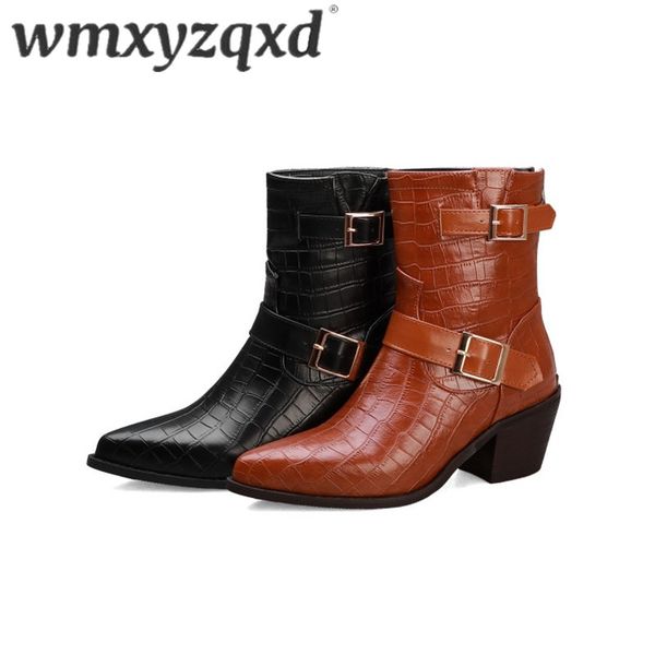 boots leather women bottes hautes femme fashion western heels winter short plush booties plus size 33-48 wmxyzqxd, Black
boots leather women bottes hautes femme fashion western heels winter short plush booties plus size 33-48 wmxyzqxd, Black