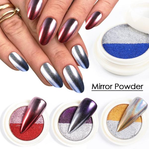 1шт зеркало chrome nail порошок голографическая блеск пыли двойной цвет розовое золото серебро лазерная flake nails art decoration jise01-08, Silver;gold
1шт зеркало chrome nail порошок голографическая блеск пыли двойной цвет розовое золото серебро лазерная flake nails art decoration jise01-08, Silver;gold
