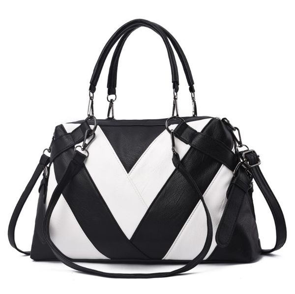 quality women shoulder brand high pu bag purse female leather totes fxmgn, Red;black
quality women shoulder brand high pu bag purse female leather totes fxmgn, Red;black