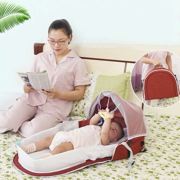 mummy bag portable foldable crib travel foldable bed bag with mosquito net baby baby sleeping basket diaper red
mummy bag portable foldable crib travel foldable bed bag with mosquito net baby baby sleeping basket diaper red