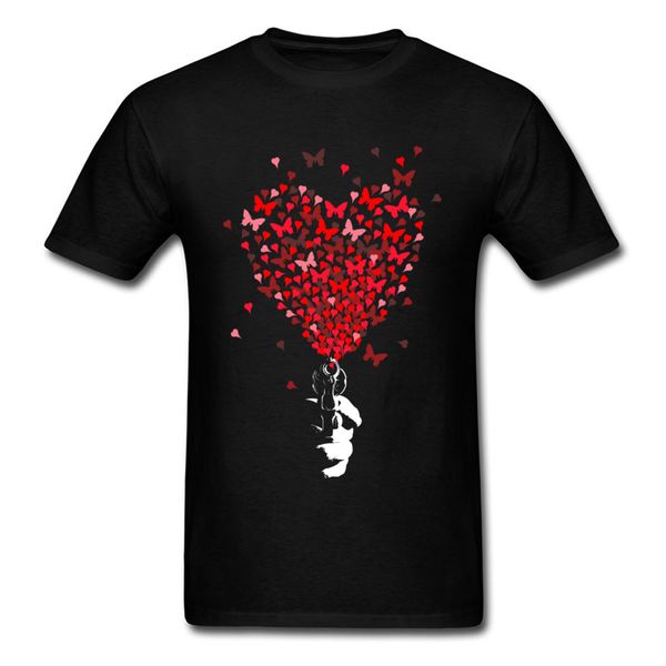 100% cotton men black red t-shirt love gun creative cartoon print short sleeve tee shirt heart butterfly painting
100% cotton men black red t-shirt love gun creative cartoon print short sleeve tee shirt heart butterfly painting