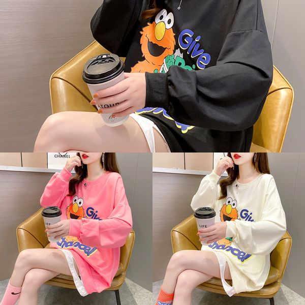 tzf long cartoon all-match thin hole sweatersweater sweater loose women's mid-sleeved autumn printed new large size 2 ndq4m, Black
tzf long cartoon all-match thin hole sweatersweater sweater loose women's mid-sleeved autumn printed new large size 2 ndq4m, Black