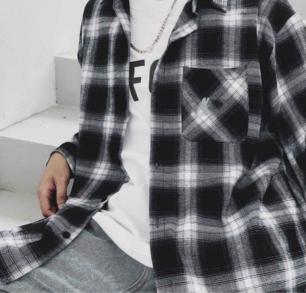 20fs mens plaid shirts fashion autumn shirt jacket for men long sleeves casual streetwear shirts jackets clothing -xl, White;black
20fs mens plaid shirts fashion autumn shirt jacket for men long sleeves casual streetwear shirts jackets clothing -xl, White;black