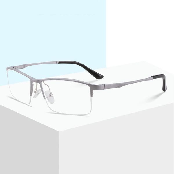 aluminum magnesium frame glasses men business style anti blue ray half rim eyeglasses myopia spectacles new arrival, Black
aluminum magnesium frame glasses men business style anti blue ray half rim eyeglasses myopia spectacles new arrival, Black