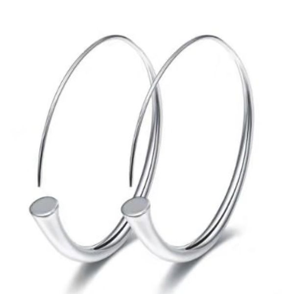 hoop & huggie simple glossy large round earrings jewelry copper fashion silver color gold exaggerated circle for women gift, Golden;silver
hoop & huggie simple glossy large round earrings jewelry copper fashion silver color gold exaggerated circle for women gift, Golden;silver